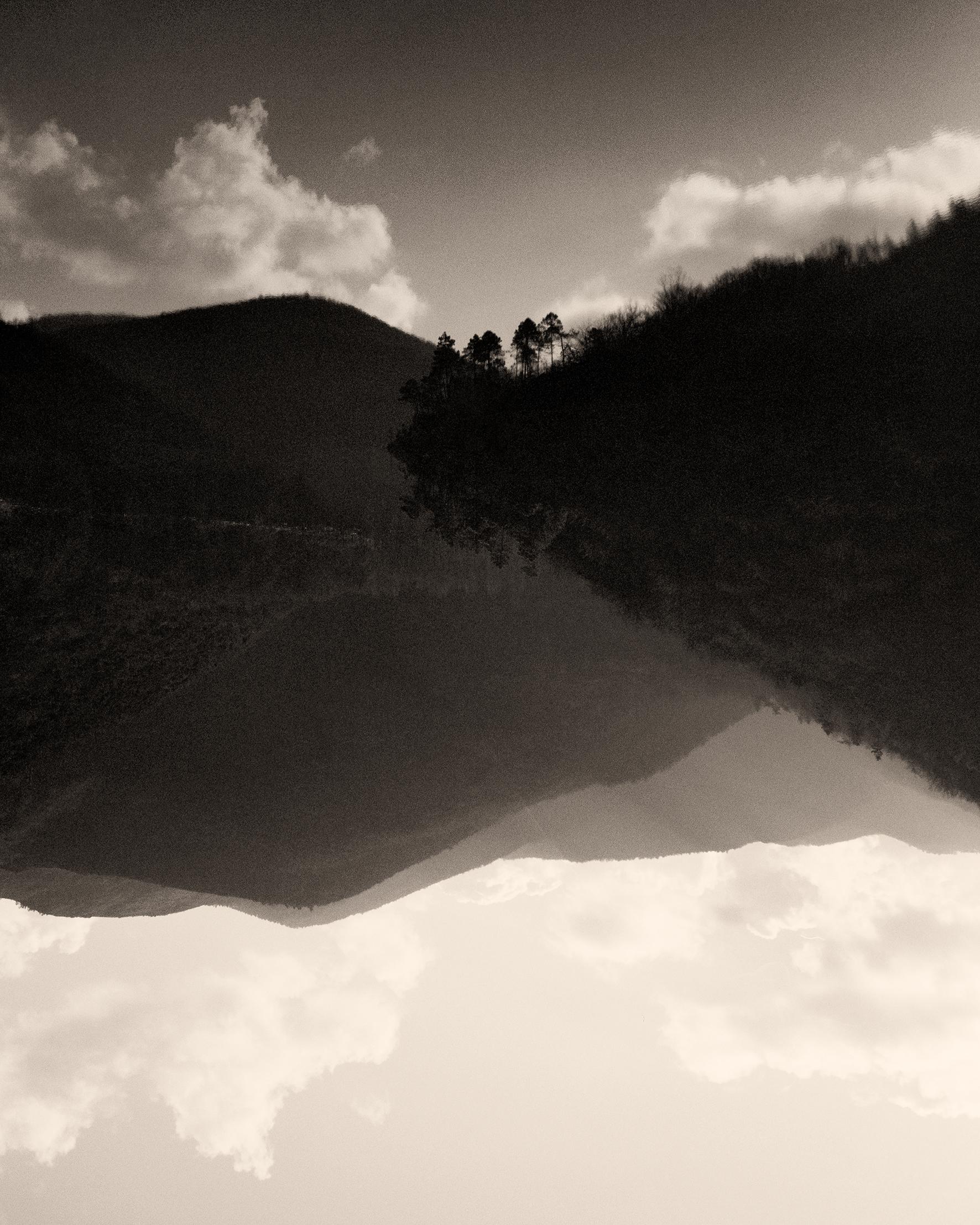 Ugne Pouwell Black and White Photograph - Mirror lake
