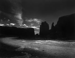 Obsidian Desert. - black and white landscape photography, limited edition of 5