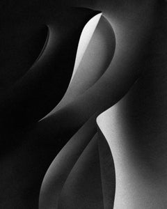 Papier découpé - photographie abstraite analogique en noir et blanc. Ltd. 10