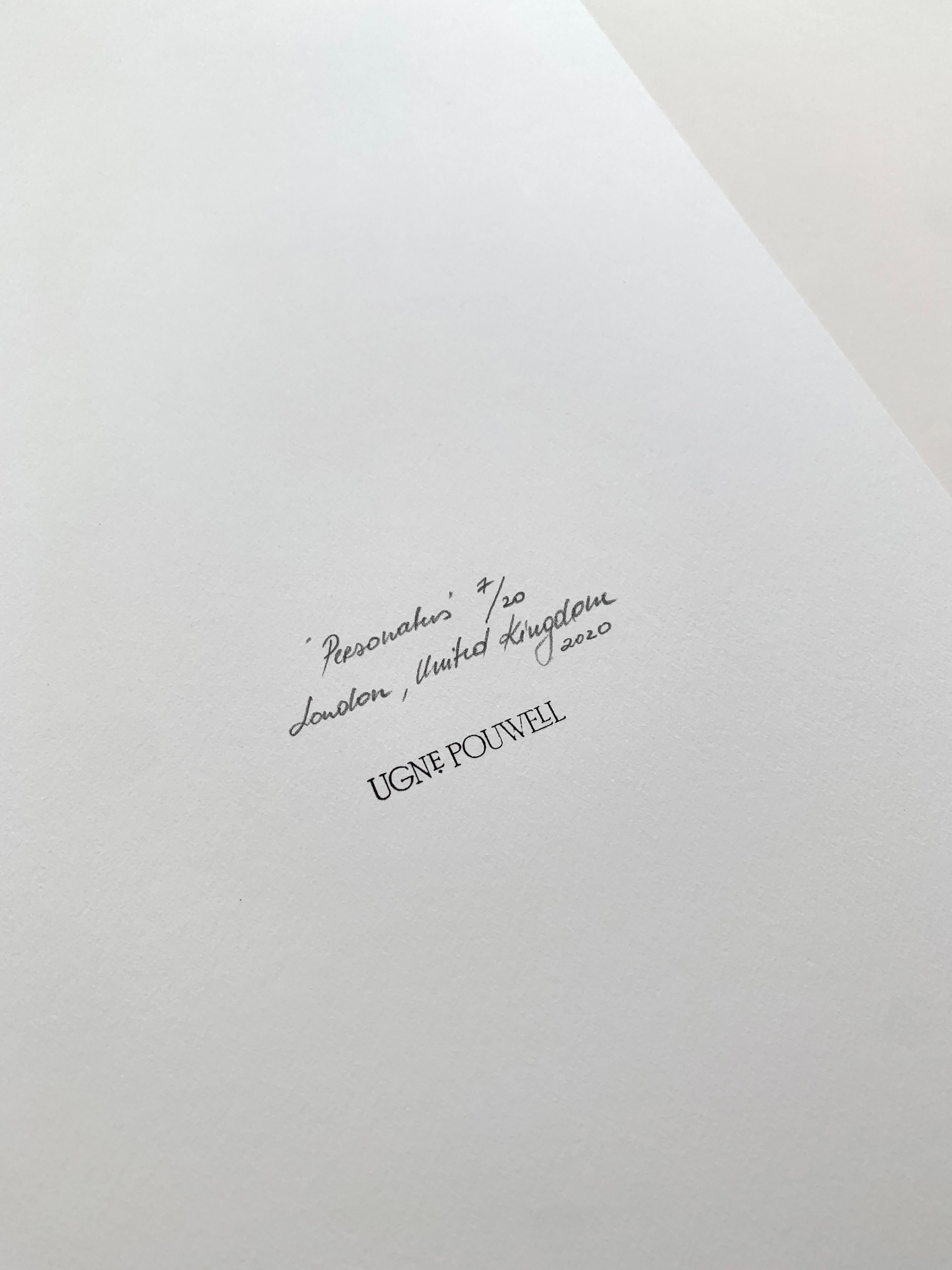 'Personatus'

London, Vereinigtes Königreich 2020.
Limitierte Auflage von 20 Stück.

Die Fotografie ist auf schwerem Kunstdruckpapier gedruckt.

Inklusive COA.

Personatus