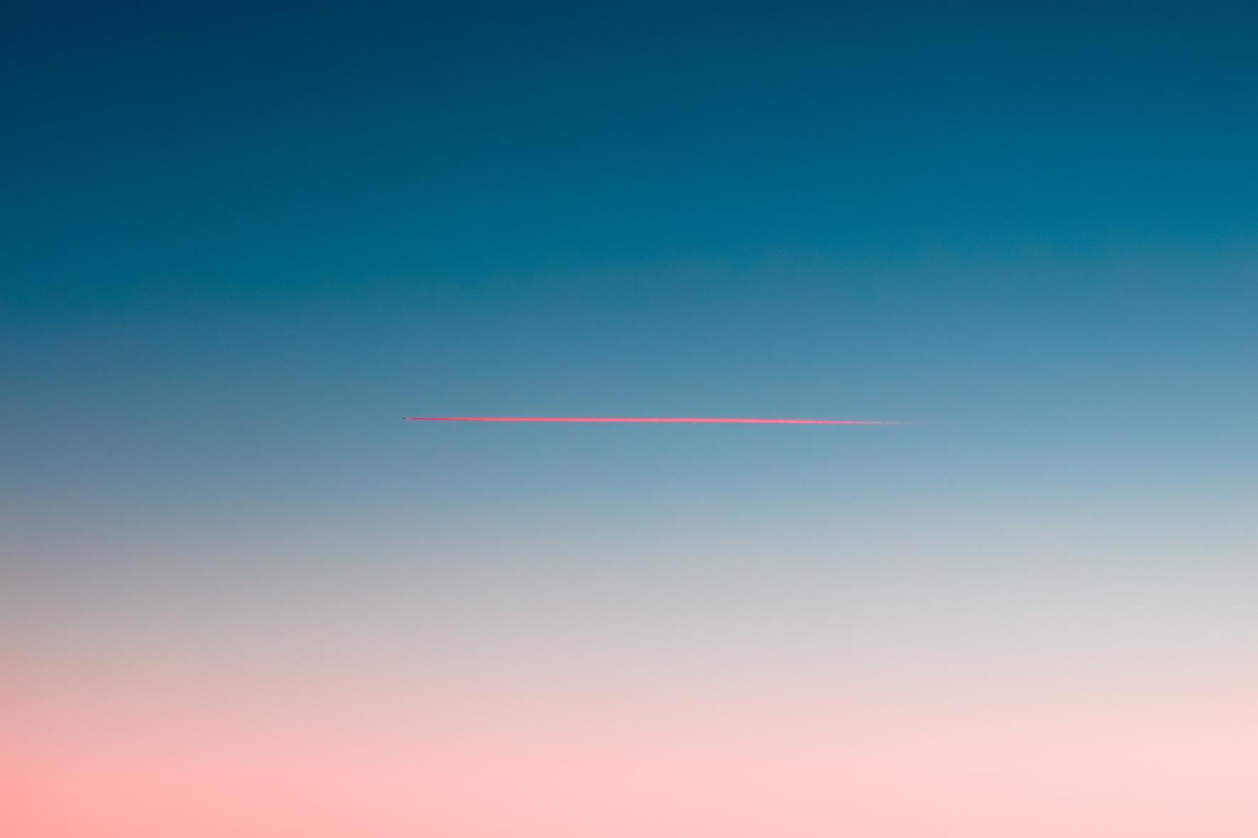 To the moon and back, abstract sky photography, limited edition 2 of 5.