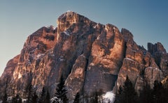 Tofana di Rozes - Analogue Sunset Photography of Italian Dolomite mountains