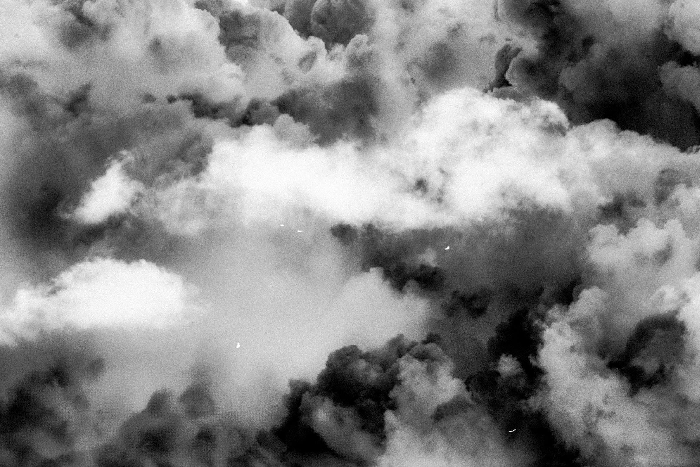 Ugne Pouwell Black and White Photograph - Undercurrents - black and white sky photography, from limited edition of 20