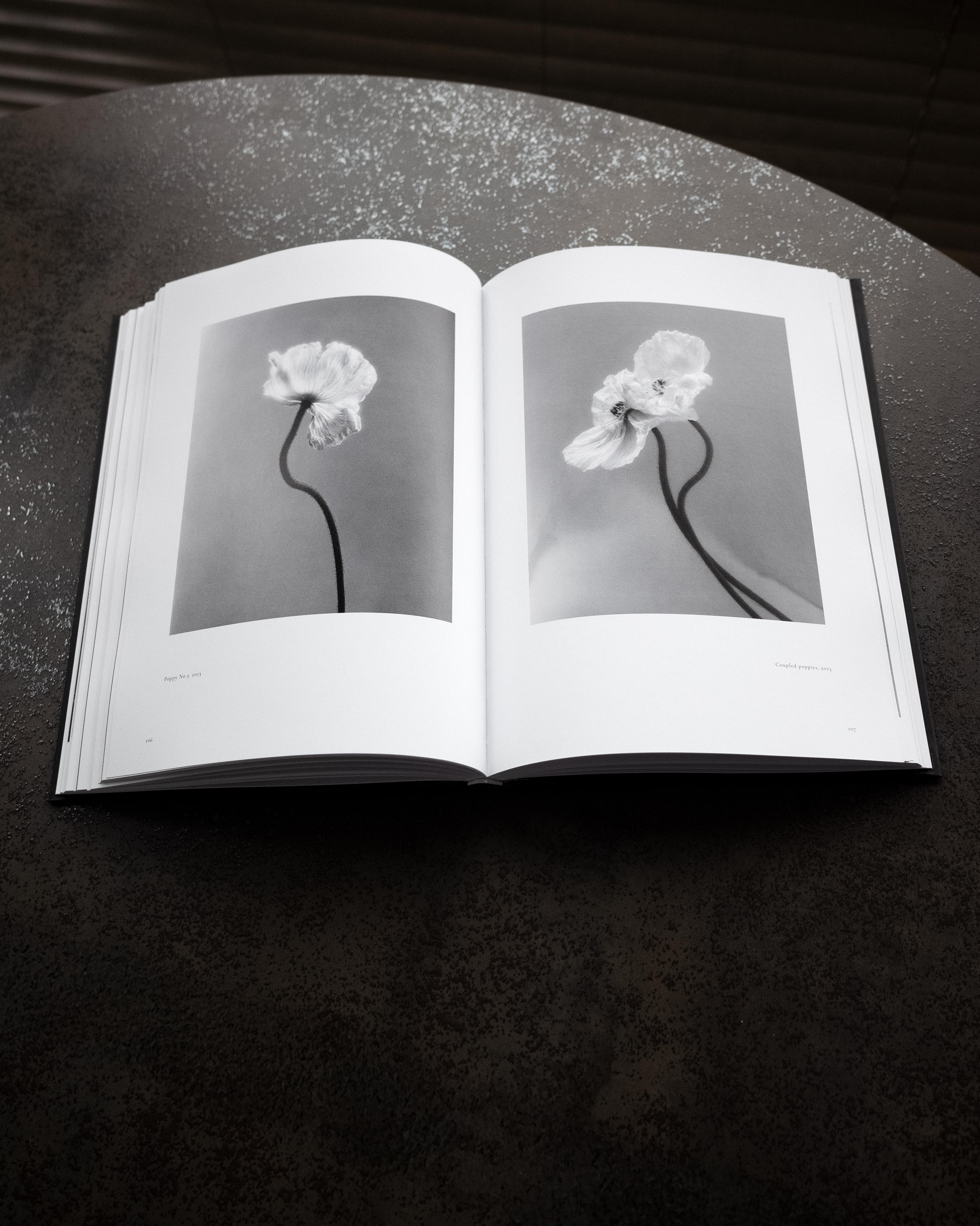 Solace Book + Undo 30x38cm Print - Ugnė Pouwell Signed Collector Bundle Set - Gray Nude Photograph by Ugne Pouwell