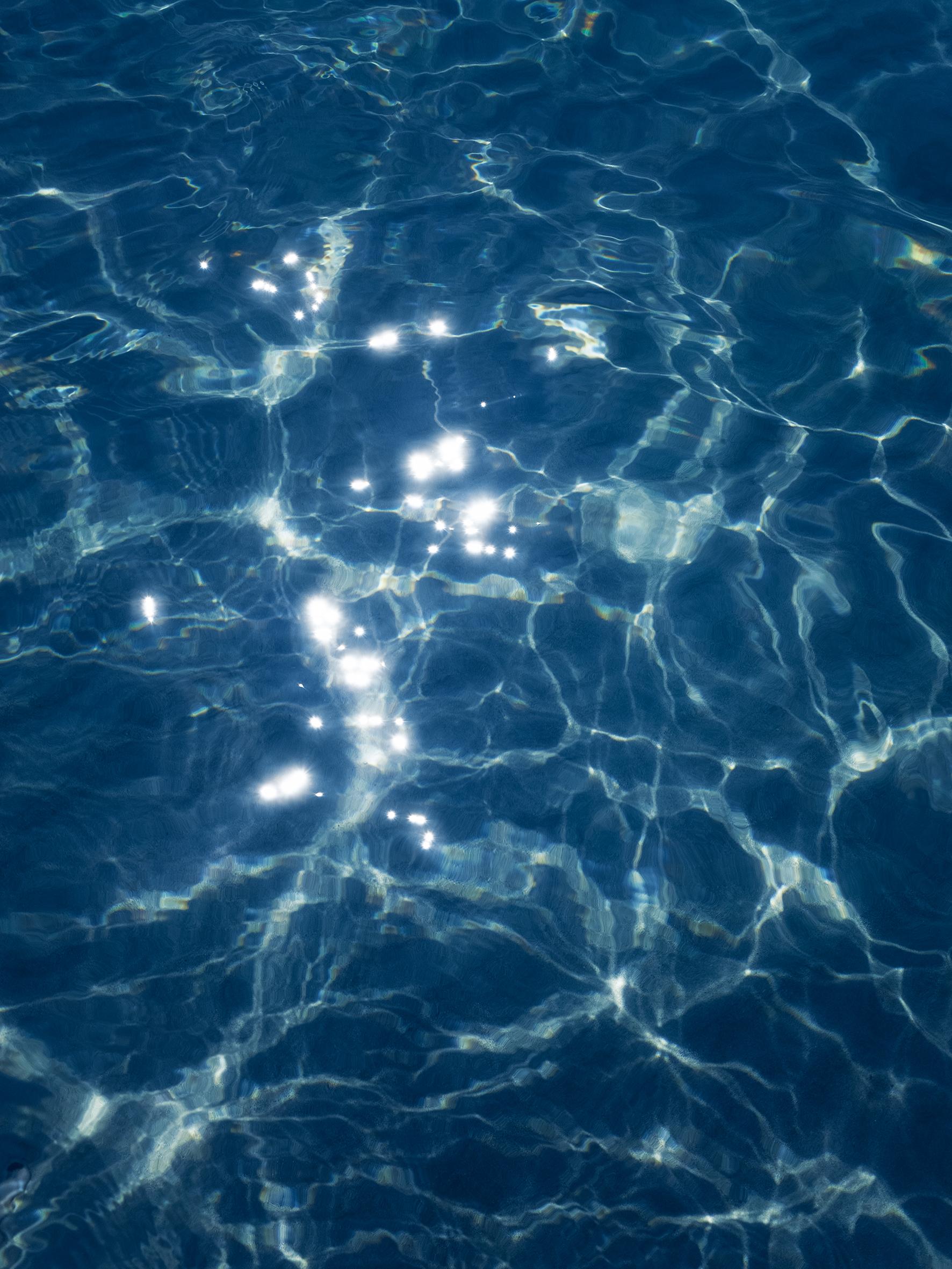 Wasser- und Wasserlichtfleckenfotografie, limitierte Auflage von 10 Stück