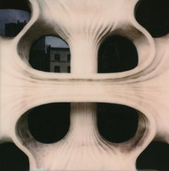 Fenster Nr.2 – Polaroid-Farbfotografie eines Fensters, limitierte Auflage von 20 Stück