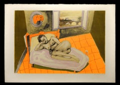Untitled - Lithograph by Ugo Attardi - 1985
