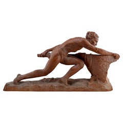Ugo Cipriani The Rudder, Terracotta, 1920