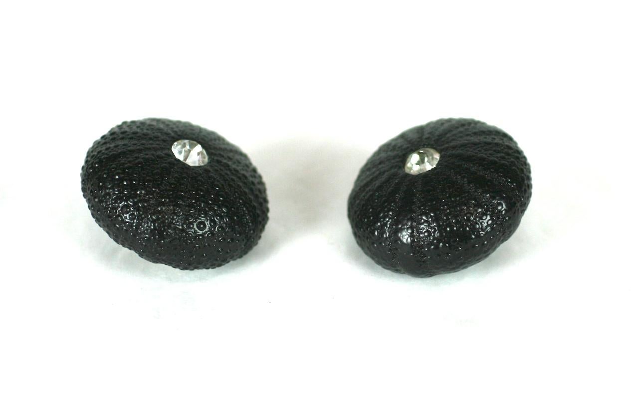 Ugo Correani Sea Urchin Earrings In Excellent Condition For Sale In New York, NY