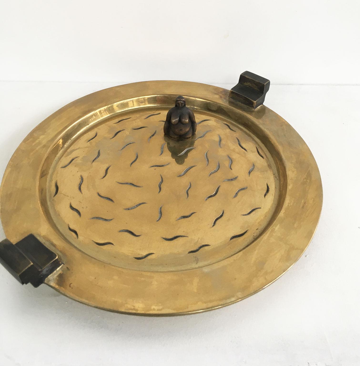 Ugo La Pietra Scultura astratta in bronzo Bellezza Al Bagno in vendita 2