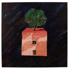 Ugo La Pietra, „ Bosco In Citta“, Acryl auf Leinwand, 2015