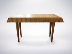 Ugo La Pietra for Boffi, Original Protoype of "Ballerina" Consolle in Wood, 1987