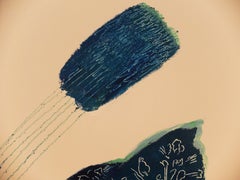 Ugo La Pietra, " Genius Loci " Acrilico su tela, 2018