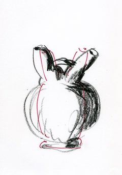 "Inner Strength" Handmade Black Ceramic Bucchero Tuscan Etruscan Vase #9