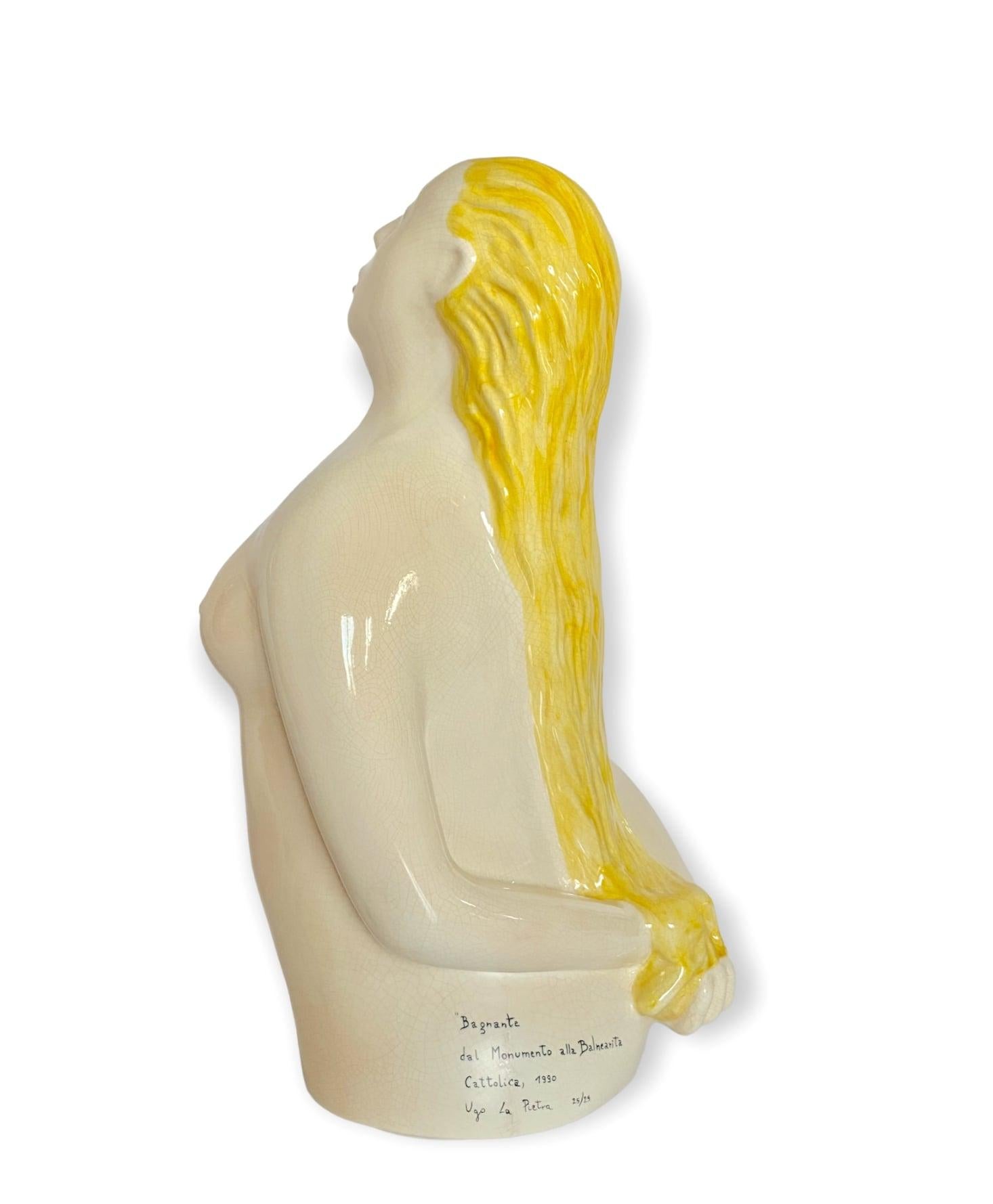 Ugo La Pietra, Skulptur „La Bagnante“, 25/29, SUPEREGO-Ausgabe, Italien 1990 im Angebot 9