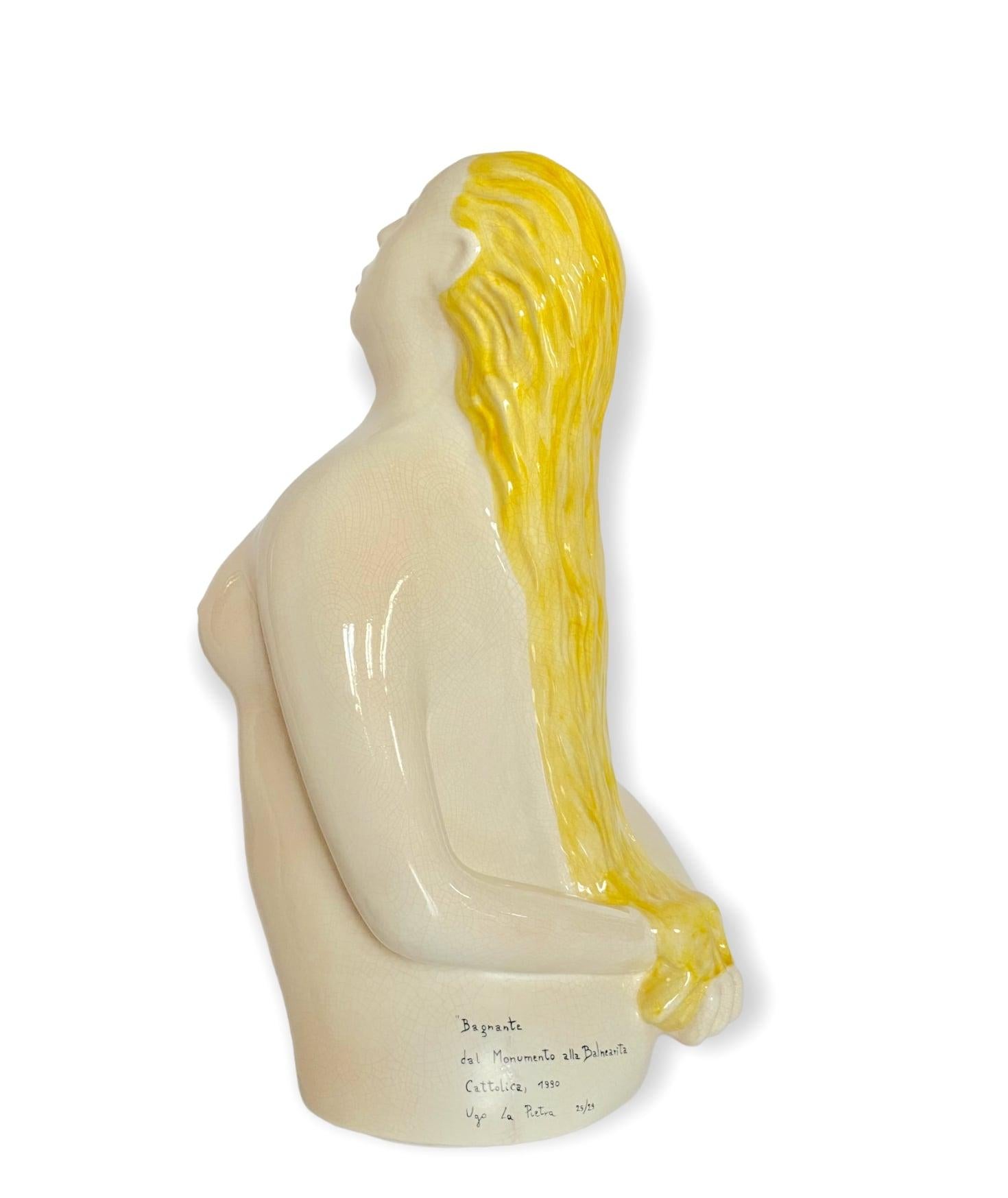 Ugo La Pietra, sculpture « La Bagnante », 25/29, éditions SUPEREGO, Italie 1990 en vente 10