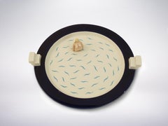 Ugo La Pietra, Prototipo original de centro de mesa de porcelana "Bagnante" , 1987