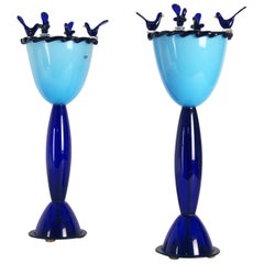 Ugo La Pietra Pair of Cuma Table Lamps for Artemide/Ve Art, 1993