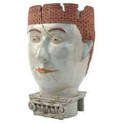 Ugo La Pietra, Vase en porcelaine « Archeologo », 2013