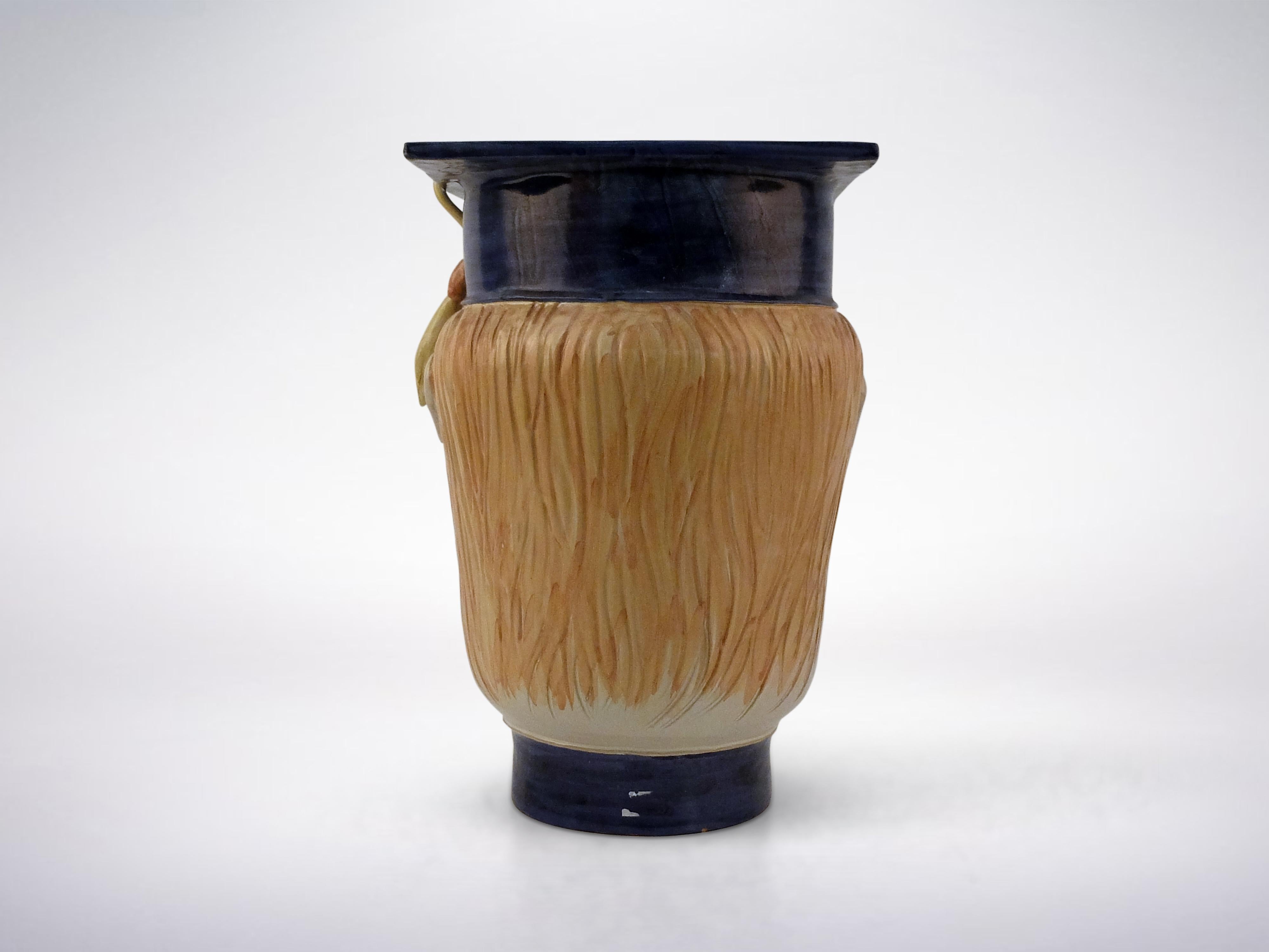 Postmoderno Ugo La Pietra, Vaso in porcellana 