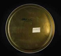 Ugo Nespolo Plate, Late 20th Century