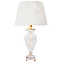 Ugo Poggi Firenze Handcrafted Crystal Table Lamp Bellosguardo
