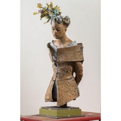 Luce Aida, Bronze and Aluminium Figurative Sculpture by Ugo Riva, 2019