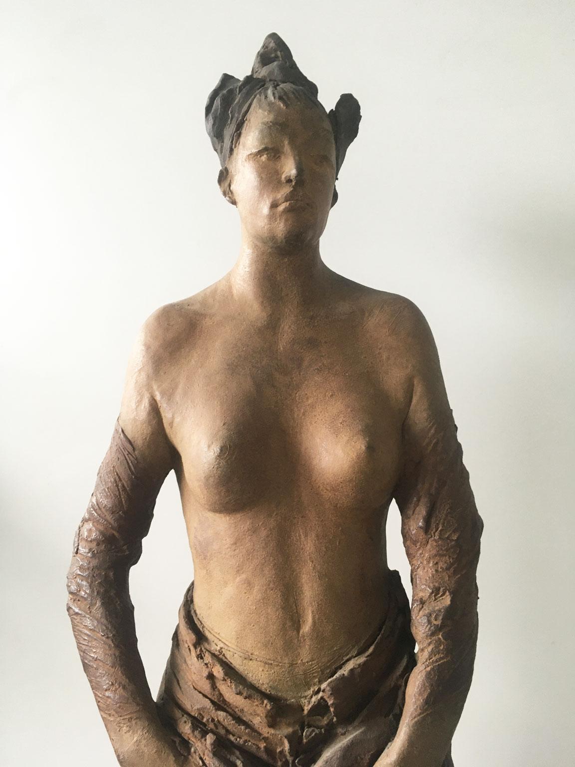 2006 Bronze Sculpture by Ugo Riva Innocente Provocazione For Sale 2