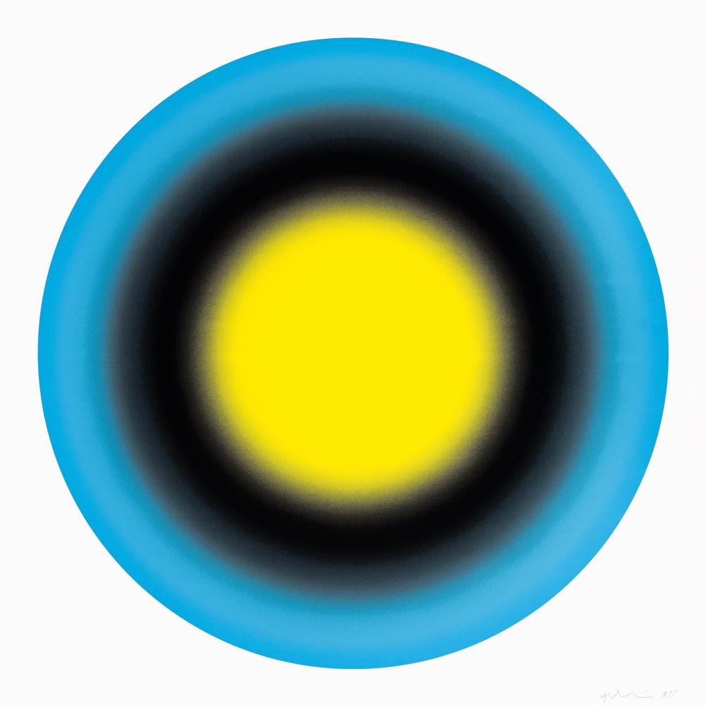 Ugo Rondinone Abstract Print - Small Sun 1