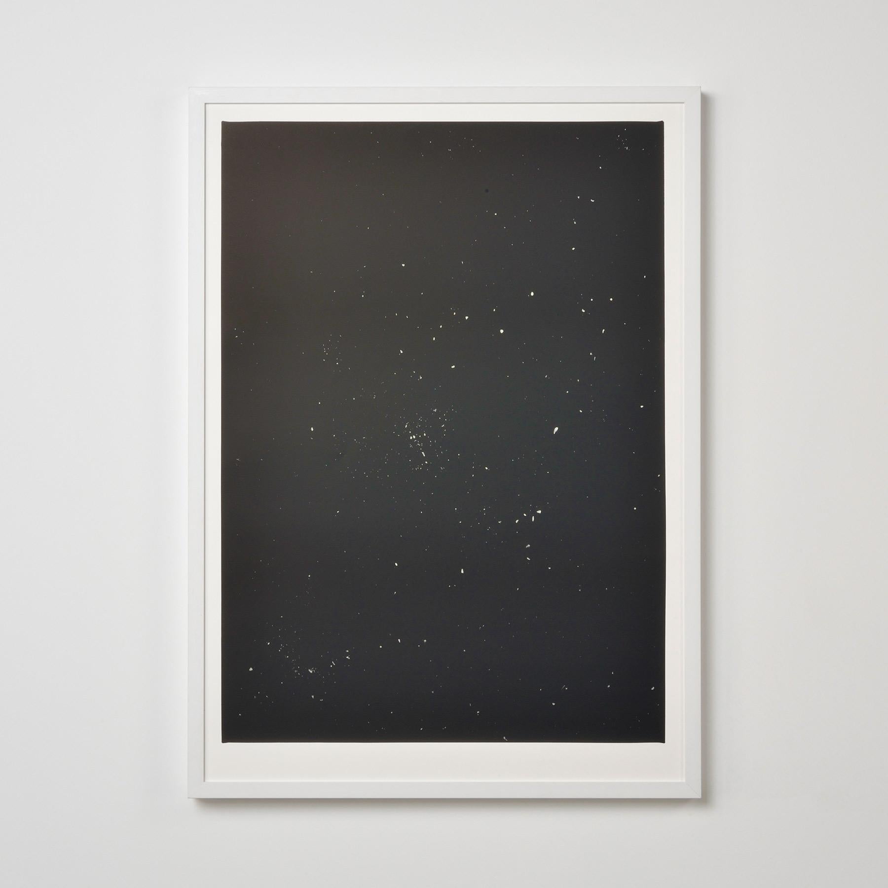 Stars - Contemporary, 21st Century, Silkscreen, Limited Edition, Skyscapes - Gray Landscape Print by Ugo Rondinone