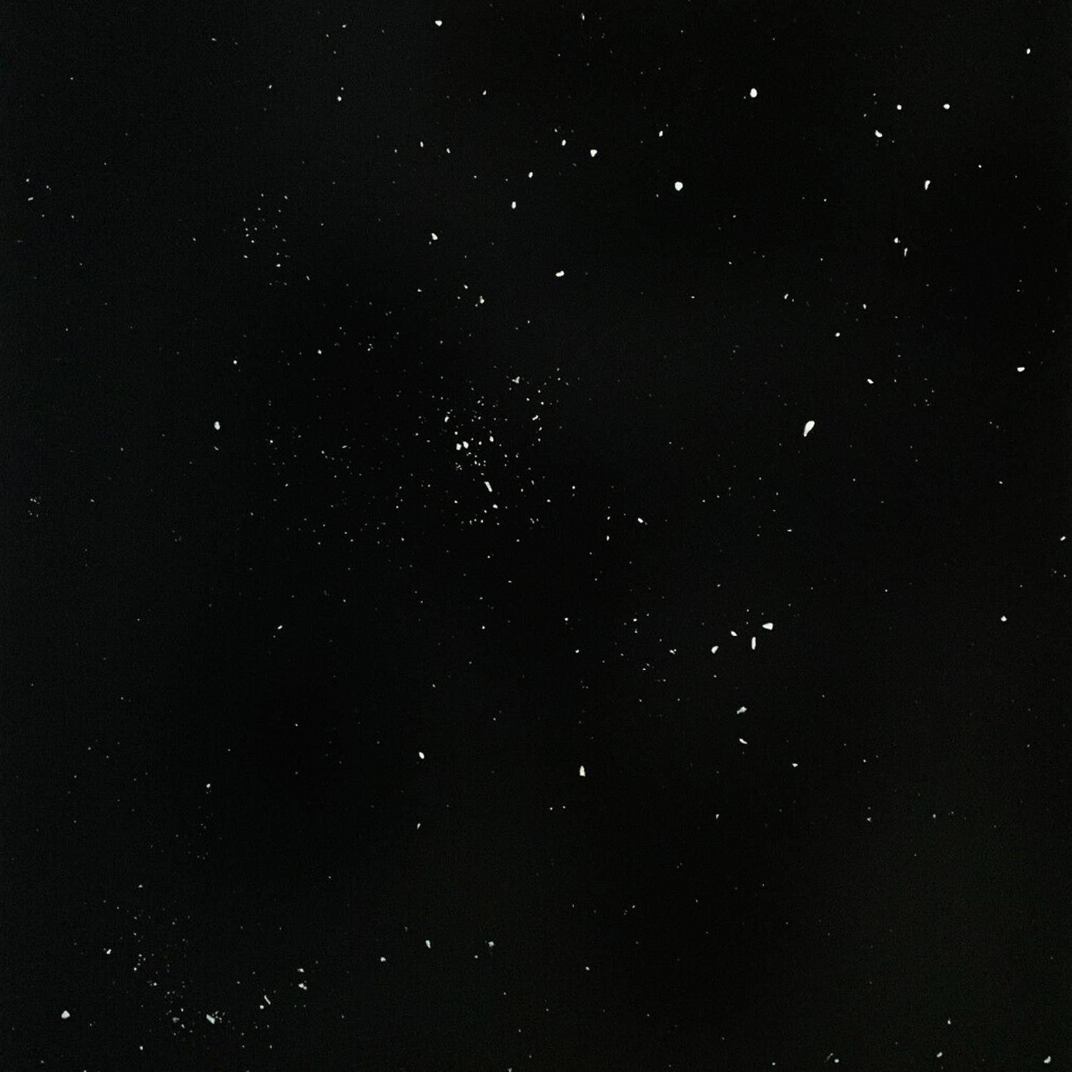 Ugh Rondinone, Stars - Screenprint, 2009, Contemporary Art, Signed Print - Black Interior Print by Ugo Rondinone