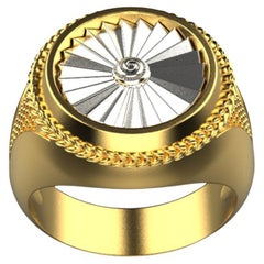 Ugo Signet II, or 18 carats, or blanc