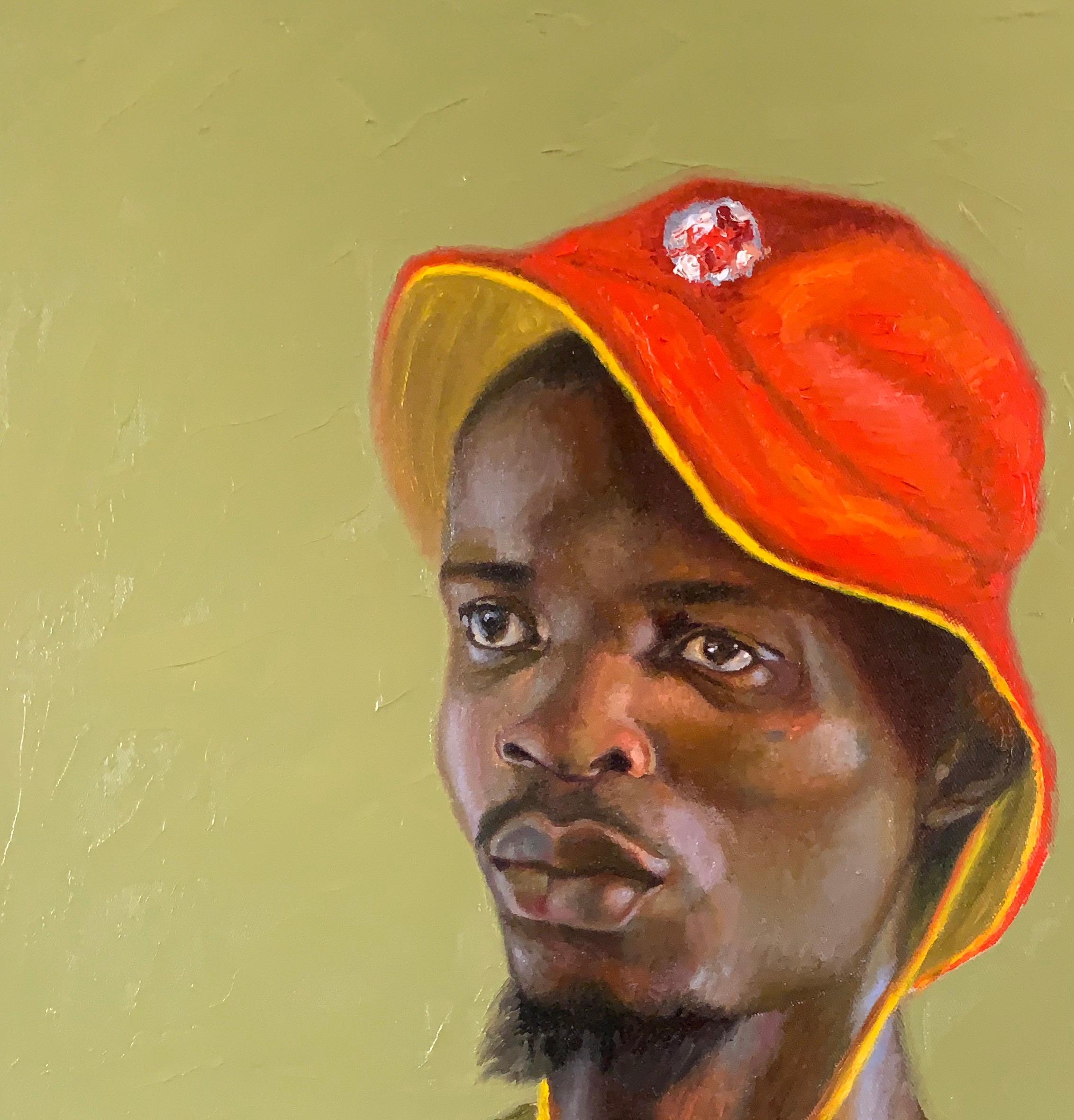 Ogumola - Painting by Uhule Nguemo Martha