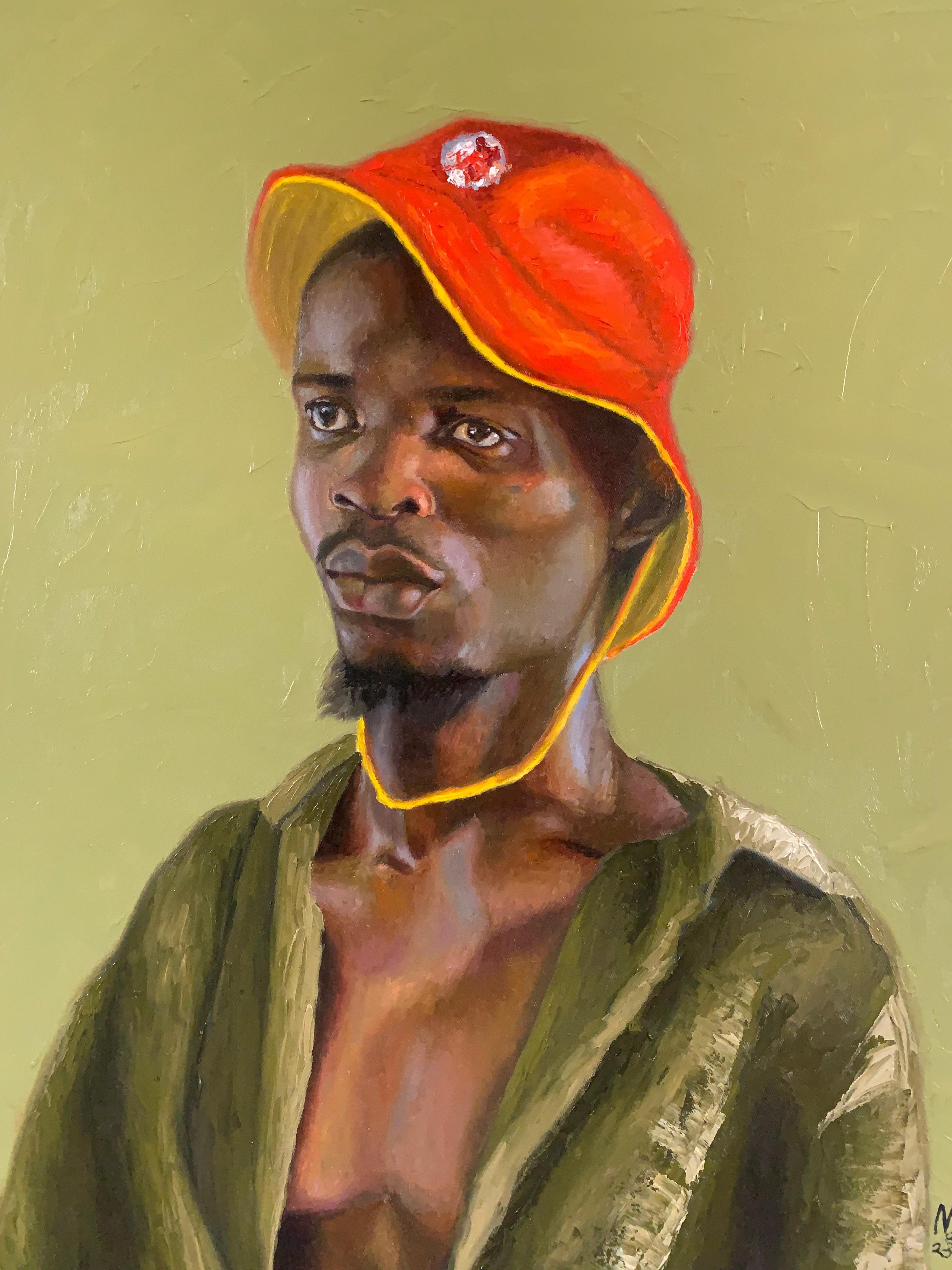 Uhule Nguemo Martha Figurative Painting - Ogumola