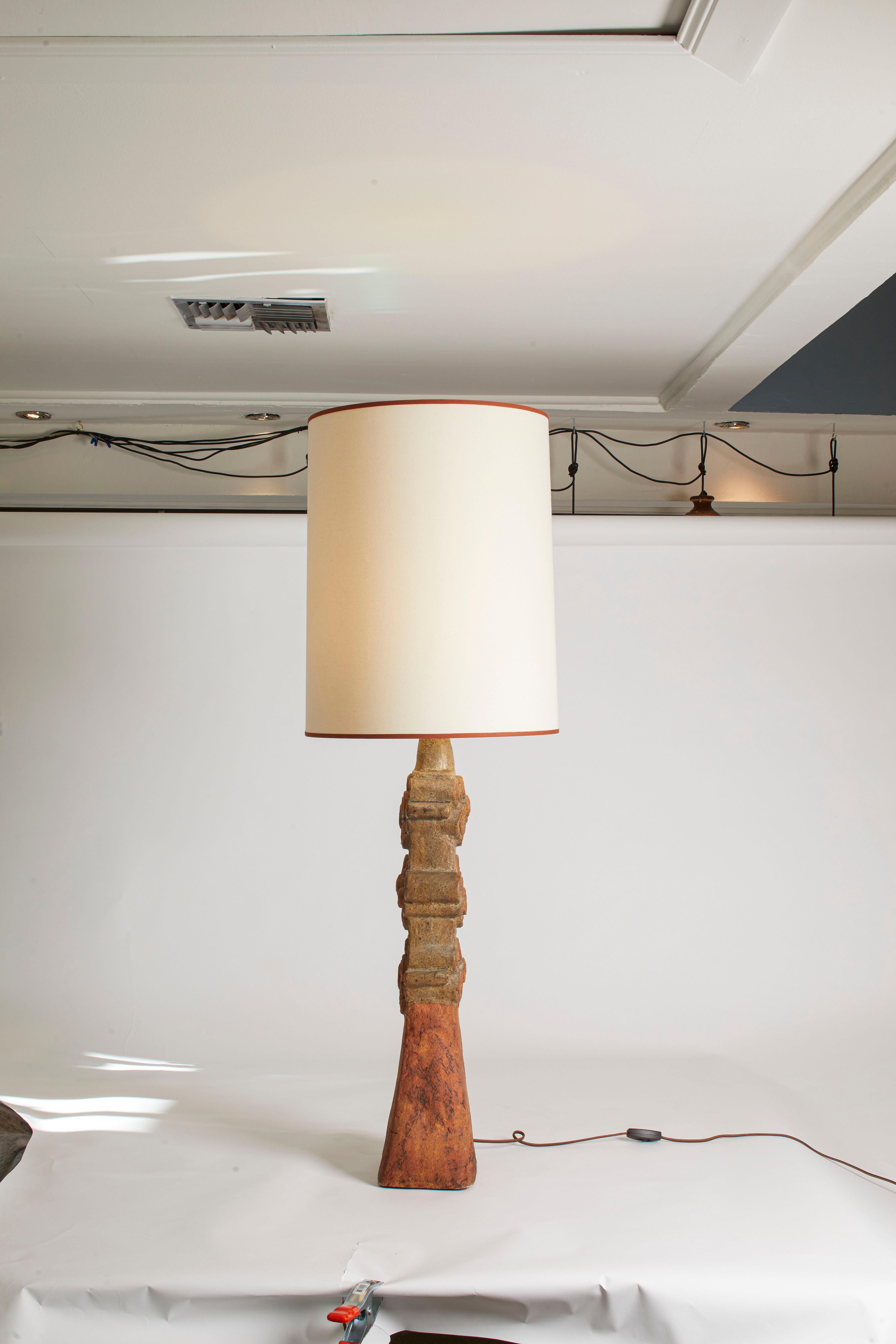 Mid Century Bernard Rooke Totem Lamp, UK 1970s In Good Condition In Aspen, CO