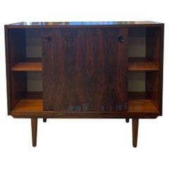 Cabinet in legno di palissandro danese d'epoca importato in Italia