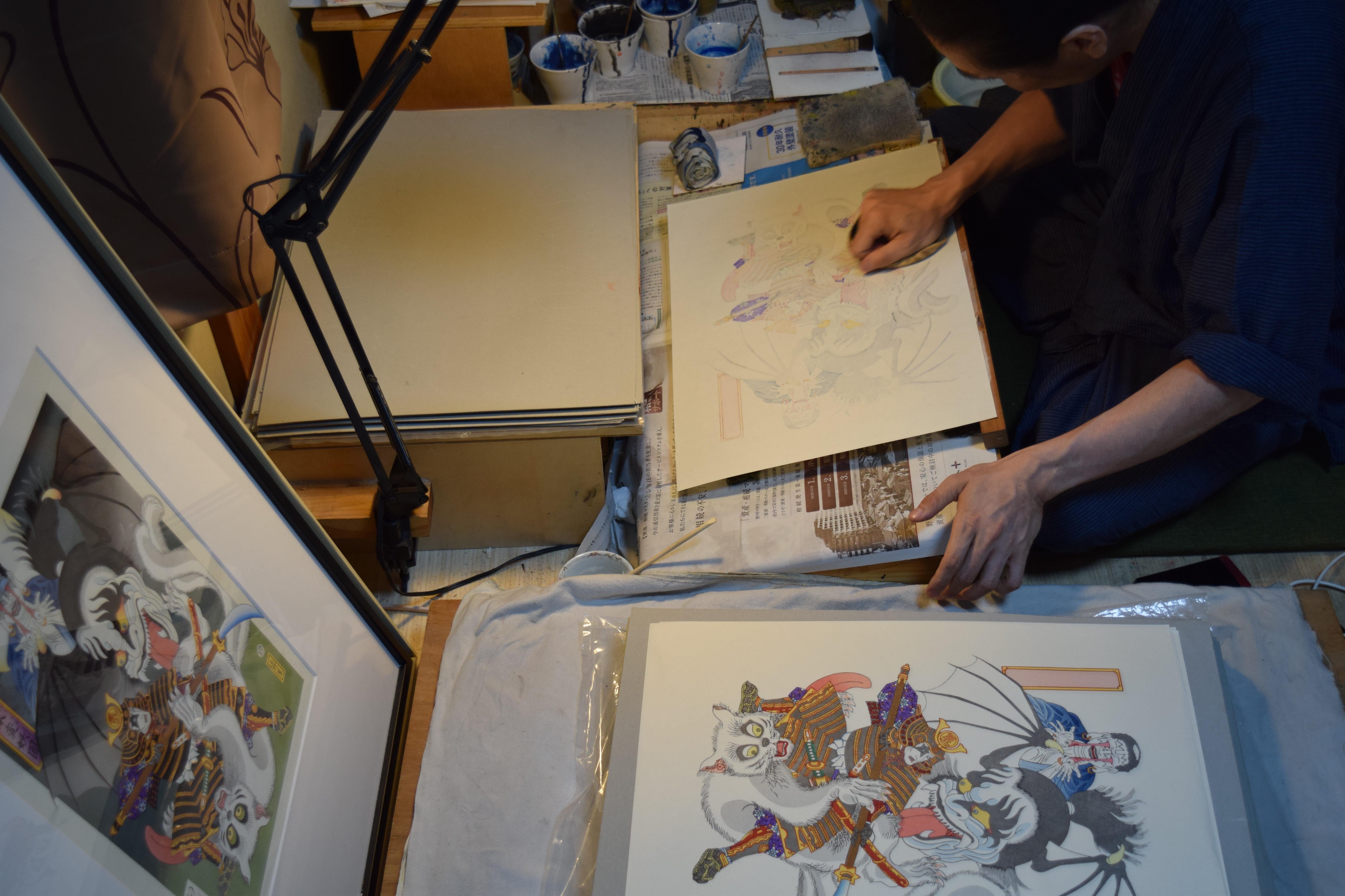 persona 5 ukiyo-e artist