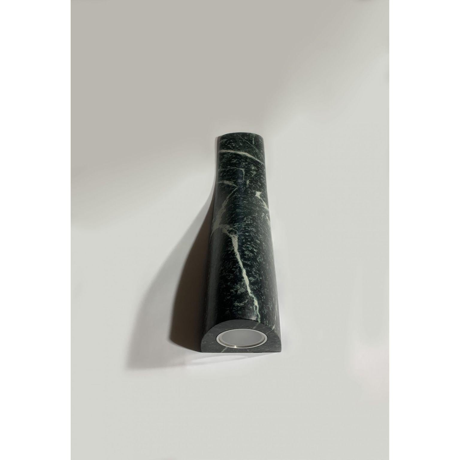 Spanish Ula Sculpture Black Sconce by Veronica Mar For Sale