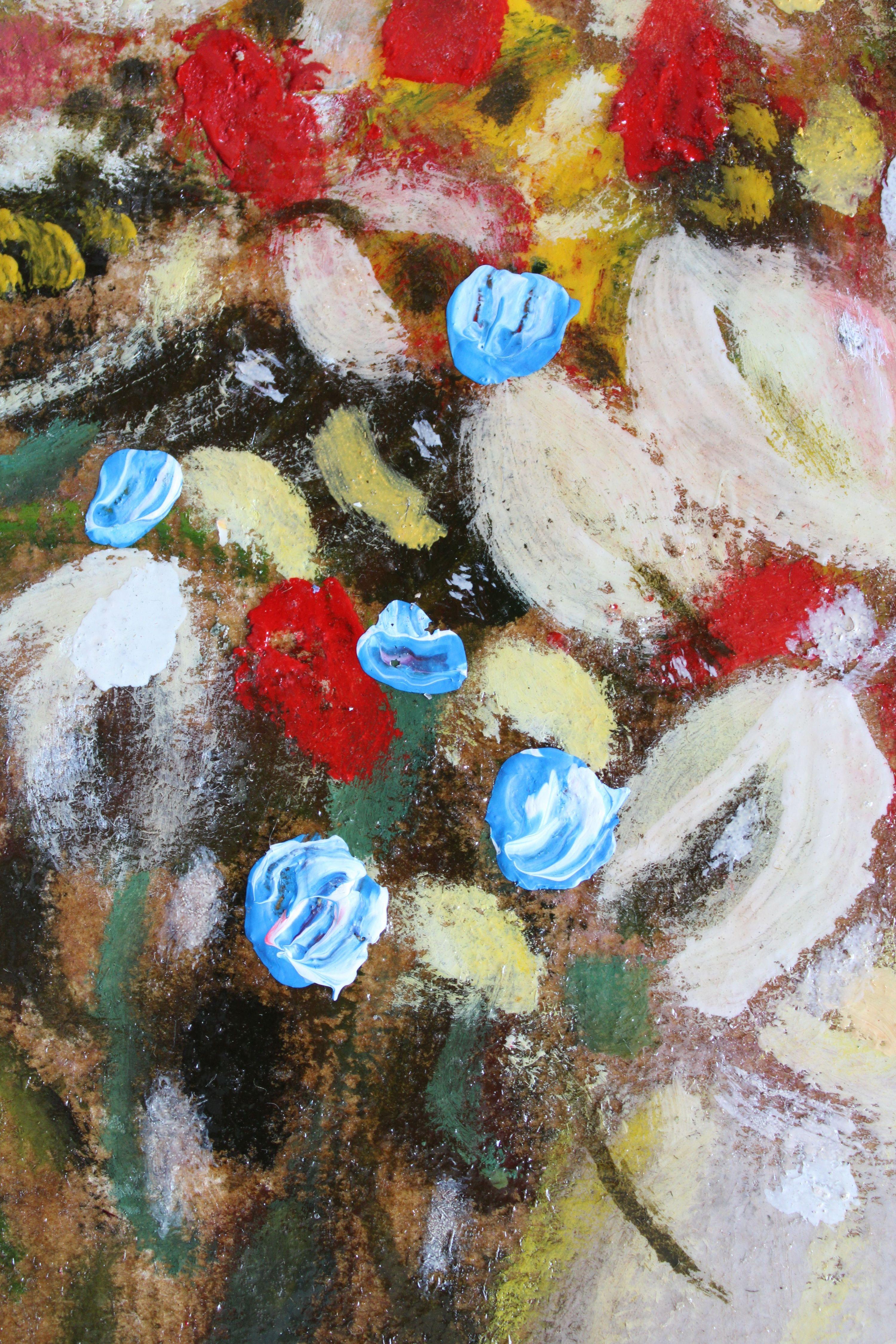 Bouquet di tulipani

2023, cartone, tecnica mista, 32x23 cm