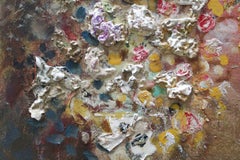 Komposition mit Zitrone  Kartenkarton, Öl, 31,5x23 cm