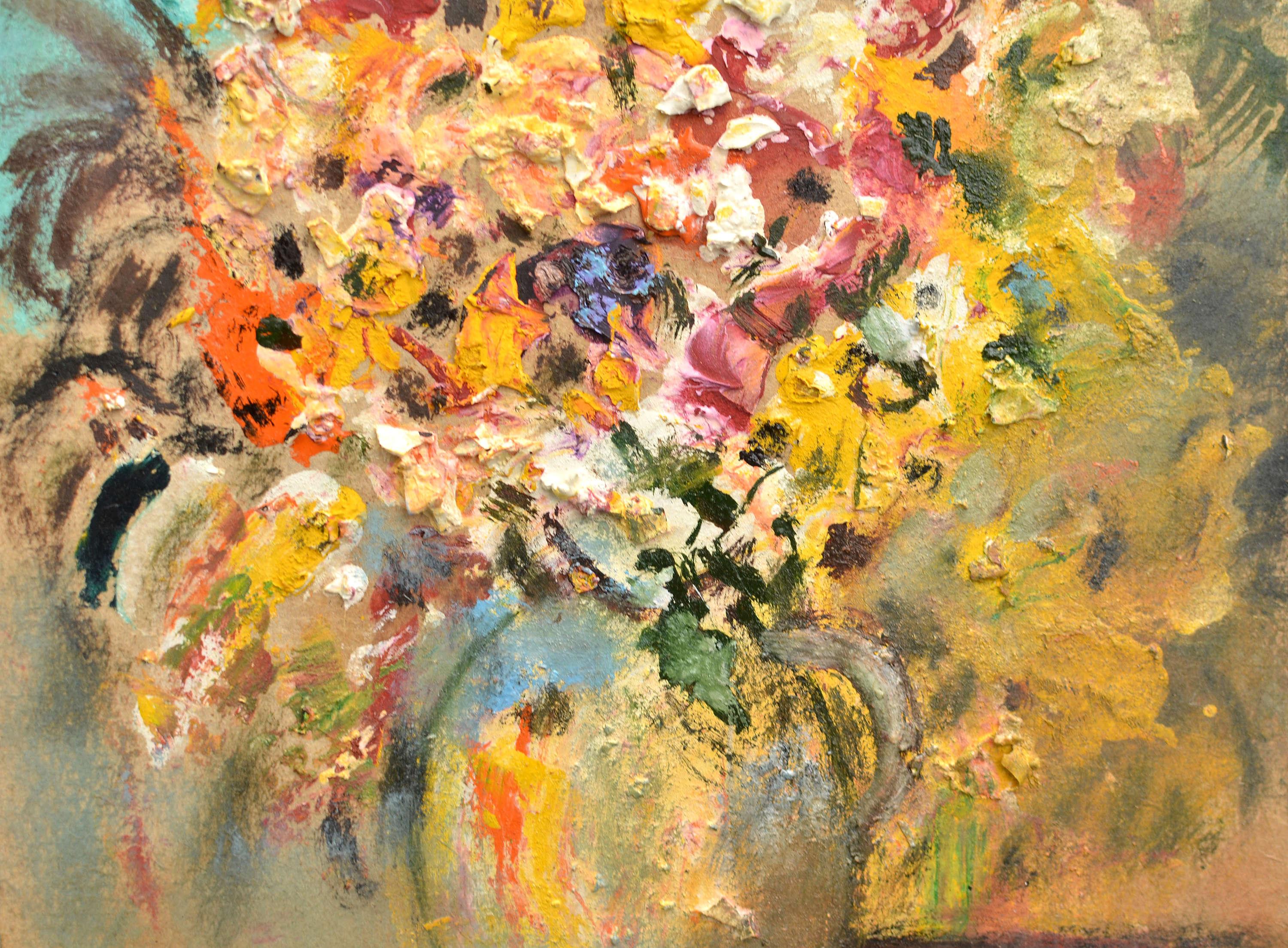 Uldis Krauze
Abendleuchter, Öl/Karton, 30x21 cm, 2020

