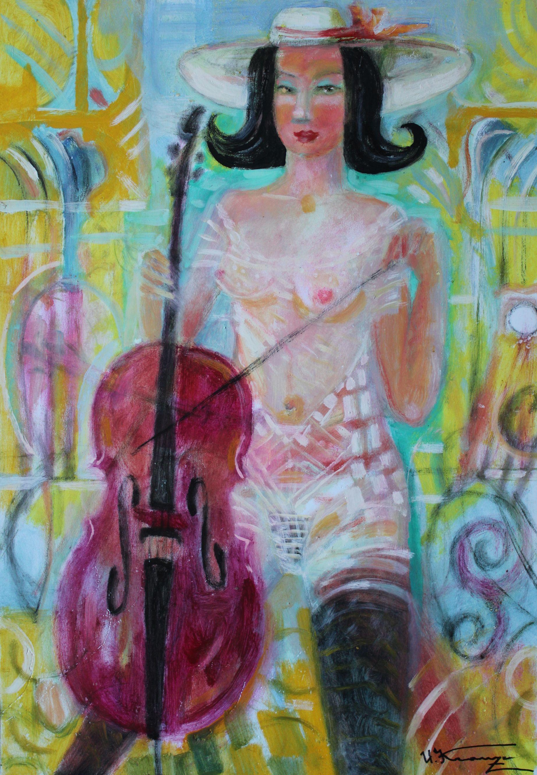 Ragazza con il Cello