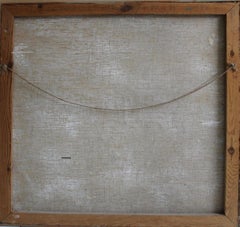 Thristles, von Uldis Zemzaris. 1978. Öl auf Leinwand. 80x81 cm. Vorzeichenlos