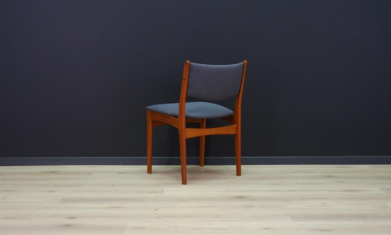 Fabric Uldum Chair Teak Danish Design Retro