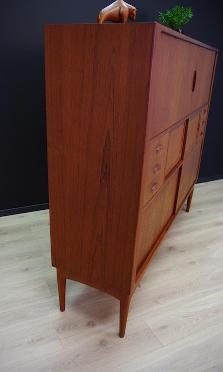 Uldum Highboard Danish Design Classic Retro Teak, 1970s For Sale 9