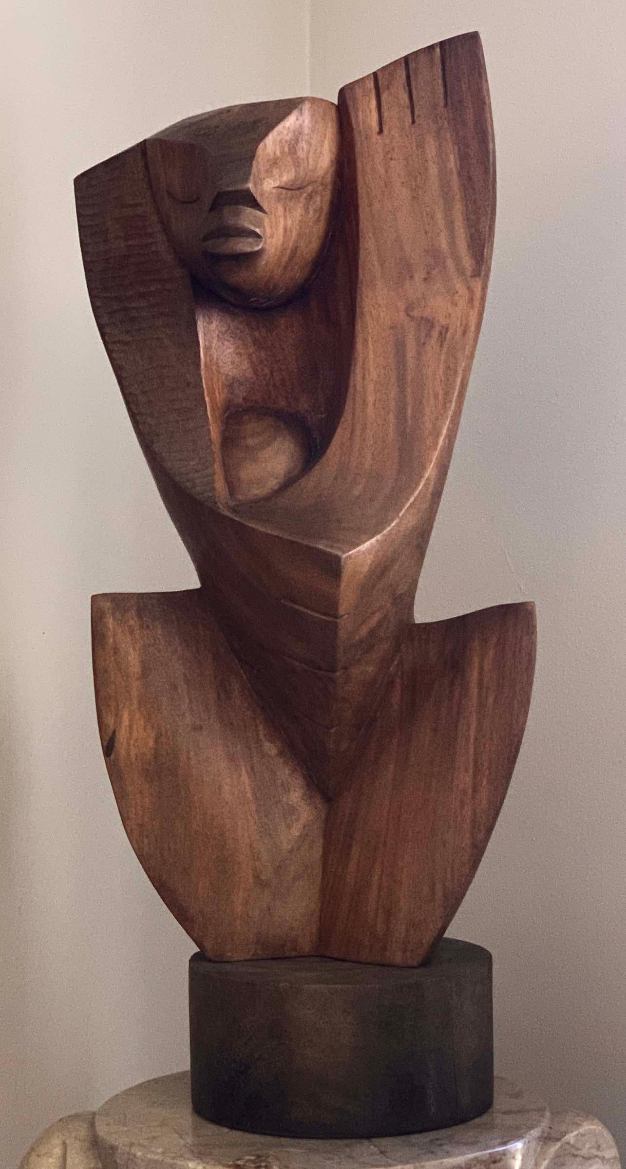 Ulises Jimenez Obregon Nude Sculpture - Cubist Nude
