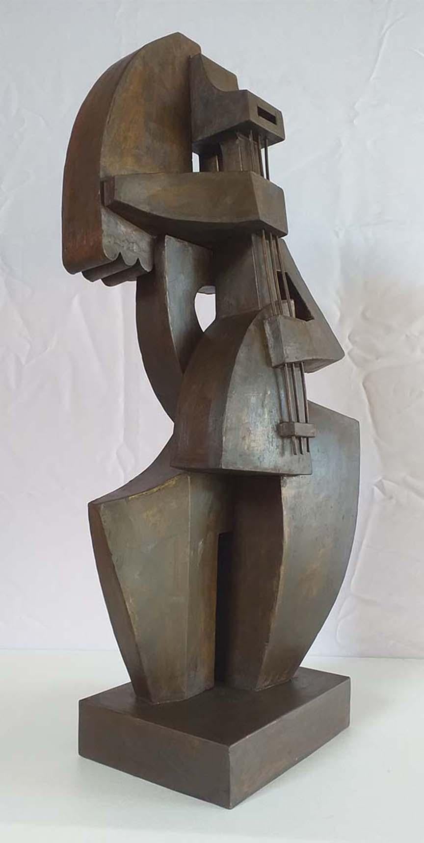 Musica - Cubist Sculpture by Ulises Jimenez Obregon