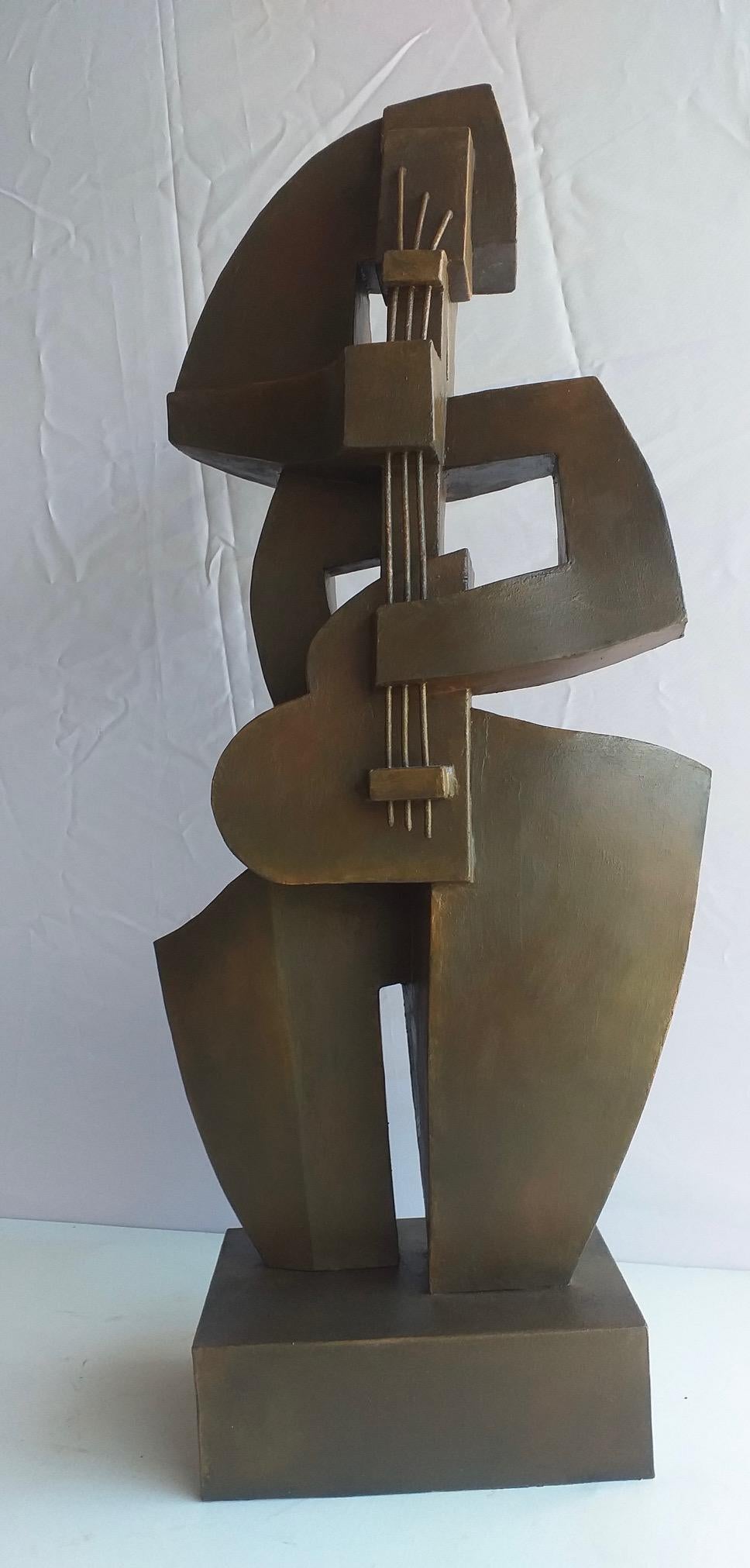 Ulises Jimenez Obregon Figurative Sculpture - Musica