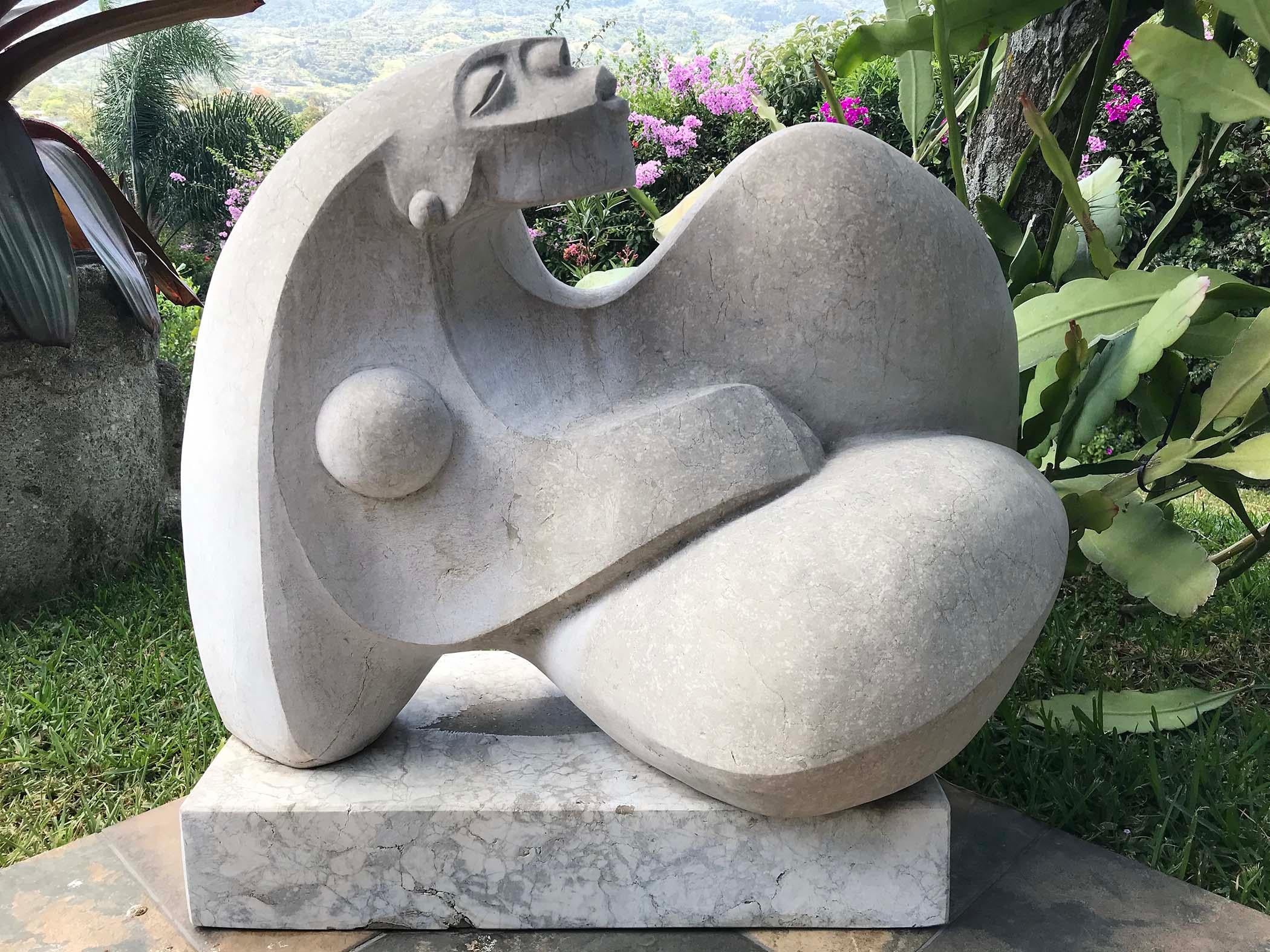 Ulises Jimenez Obregon Figurative Sculpture - Reclining Nude