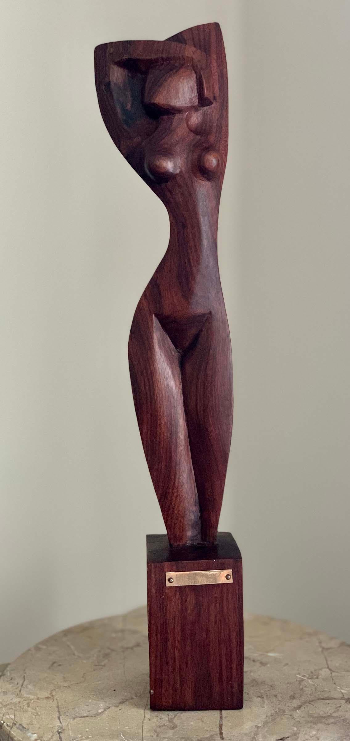 Ulises Jimenez Obregon Nude Sculpture - STANDING NUDE